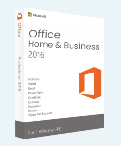 Microsoft Office 2016 Home & Business for Windows PC