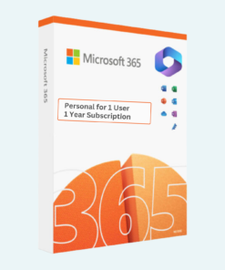 Microsoft 365 Personal for 1 User with 1TB OneDrive (Own Email/Account) - 1 Year Subscription