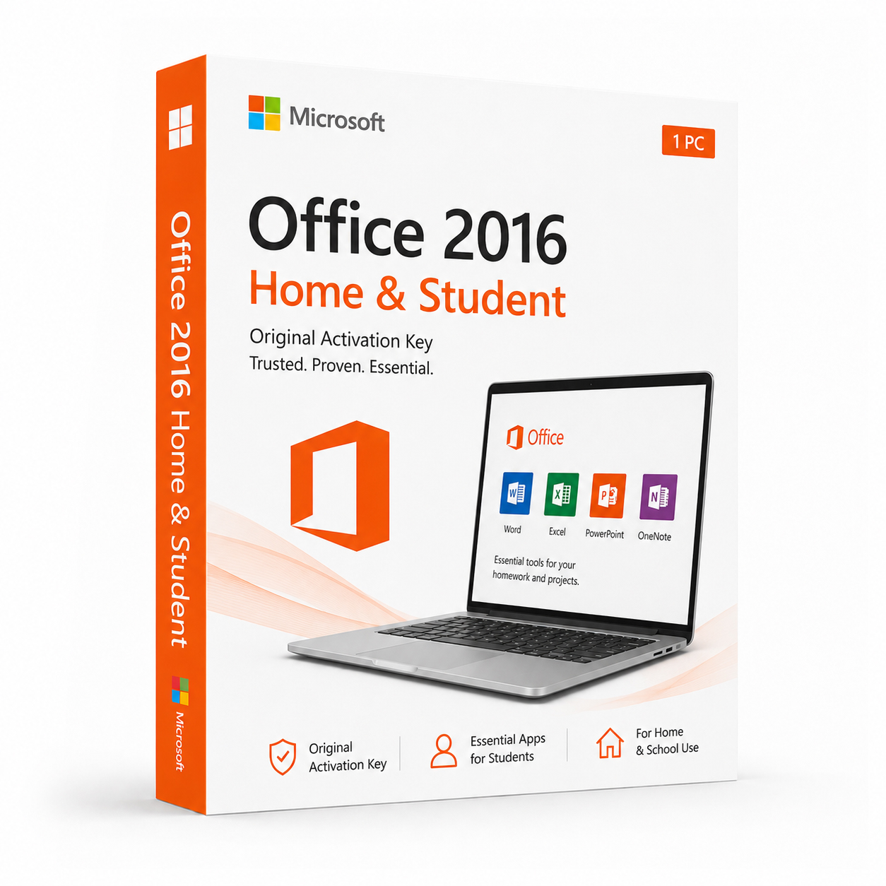 Microsoft Office 2016 Home & Student – Original Activation Key