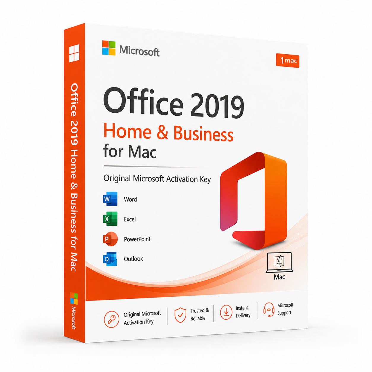 Microsoft Office 2019 Home & Business for Mac – Instant Product Key