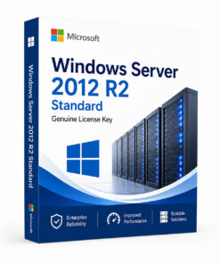 Microsoft Windows Server 2012 R2 Standard – Genuine License Key