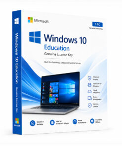 Microsoft Windows 10 Education – Genuine License Key