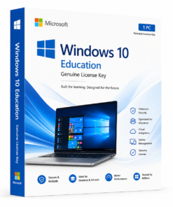 Microsoft Windows 10 Education – Genuine License Key