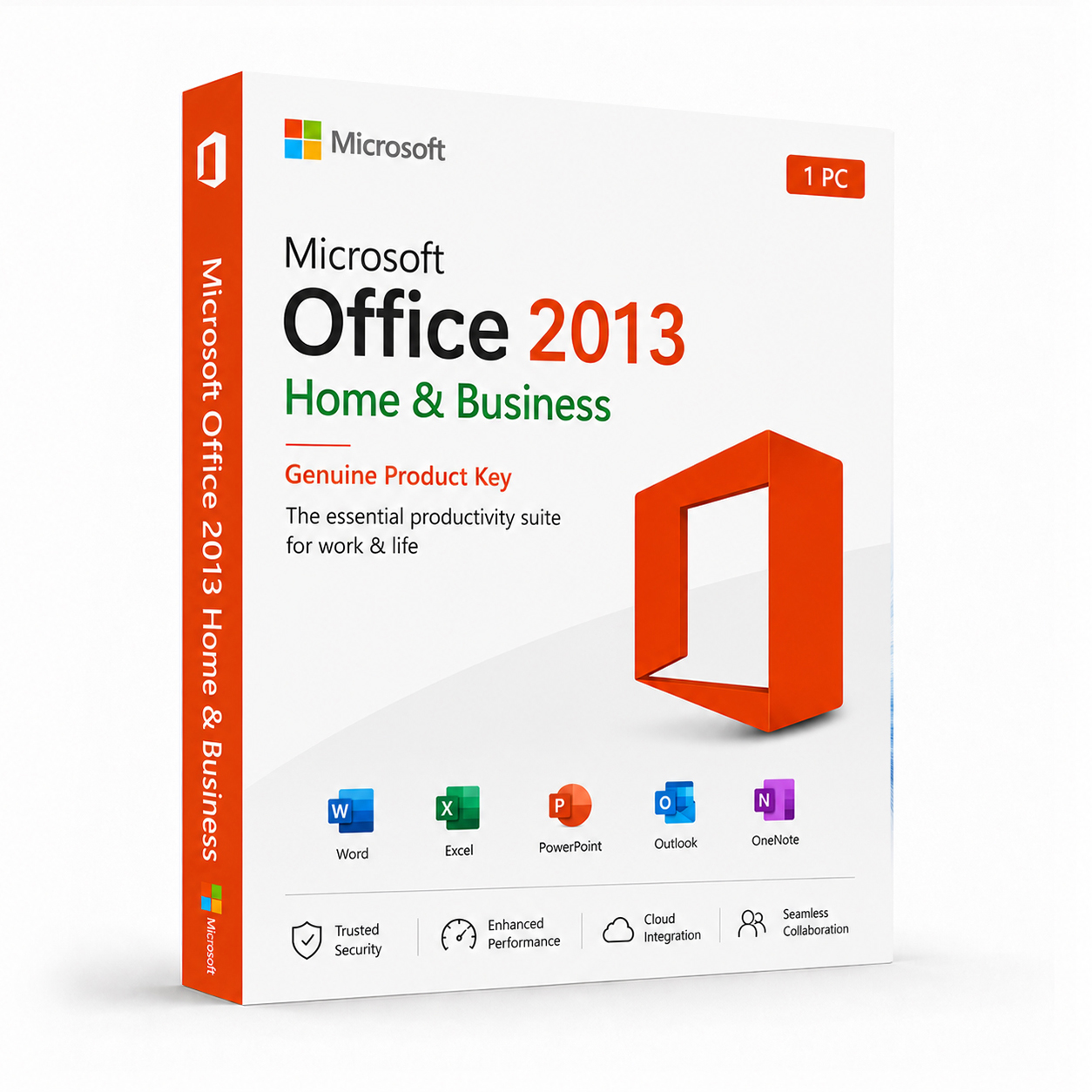 Microsoft Office 2013 Home & Business – Genuine Product Key - Home