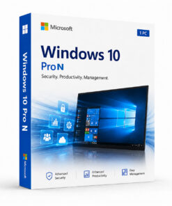 Microsoft Windows 10 Pro N – Original Activation Key
