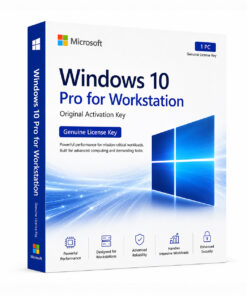 Microsoft Windows 10 Pro for Workstation – Original Activation Key